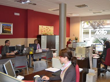 interior Oficina de Orientacion y Analisis